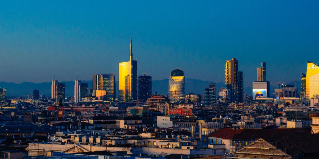 Milan Italy cityscape