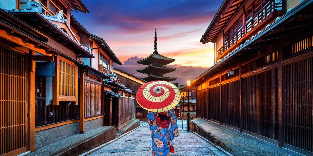 street kyoto japan