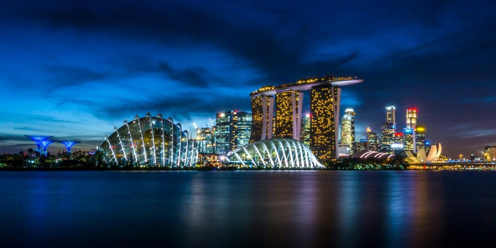 Singapore skyscape