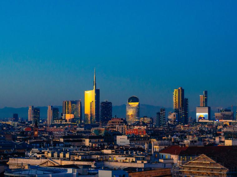 Milan Italy cityscape