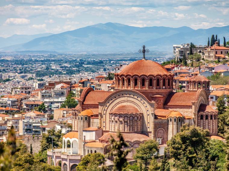 Thessaloniki Greece cityscape